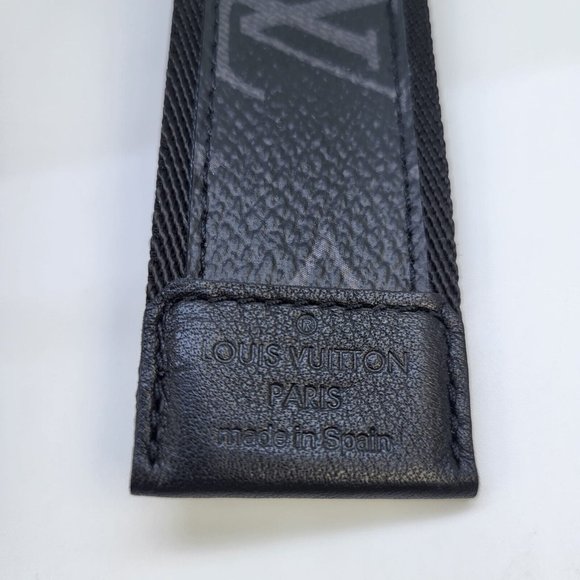 Louis Vuitton Men's Monogram Eclipse Signature Extra Long Belt - Picture 12 of 15